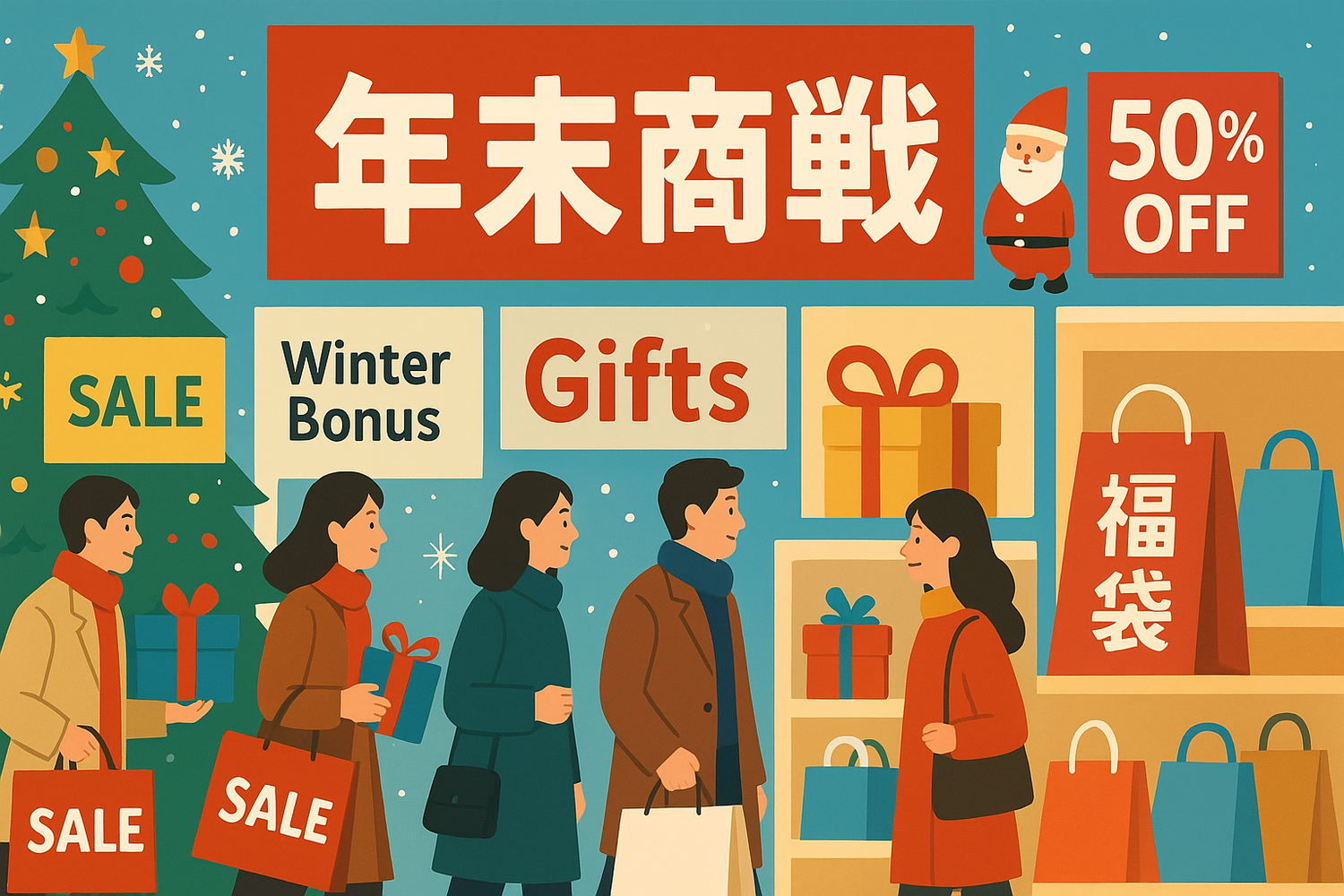 Inside Japan's Epic "Nenmatsu Shōsen," the Year-End Sales Battle