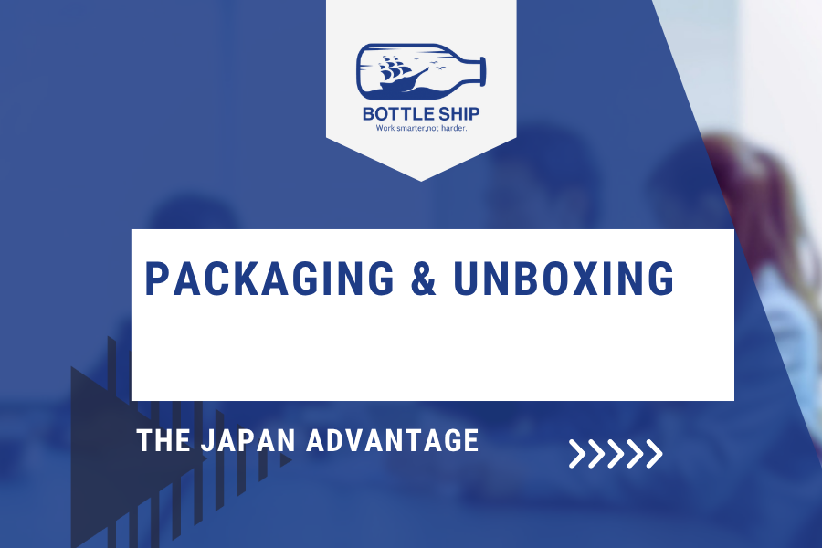 Packaging and unboxing for e-commerce in Japan