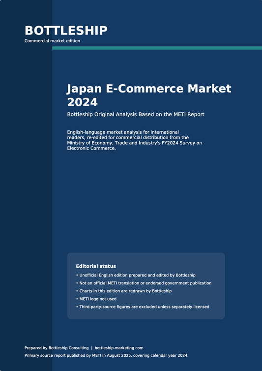 Japan E-Commerce Market 2024: English Analysis Report Based on the METI Survey