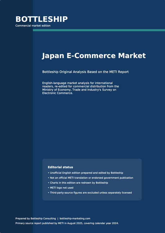 Japan E-Commerce Market: English Analysis Report Based on the METI Survey